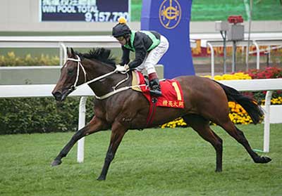 SILENT WITNESS wins Bauhinia 
                Sprint Trophy so easily